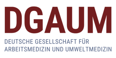 Deutsche Gesellschaft für Arbeitsmedizin und Umweltmedizin Deutsche Gesellschaft für Arbeitsmedizin und Umweltmedizin Logo
